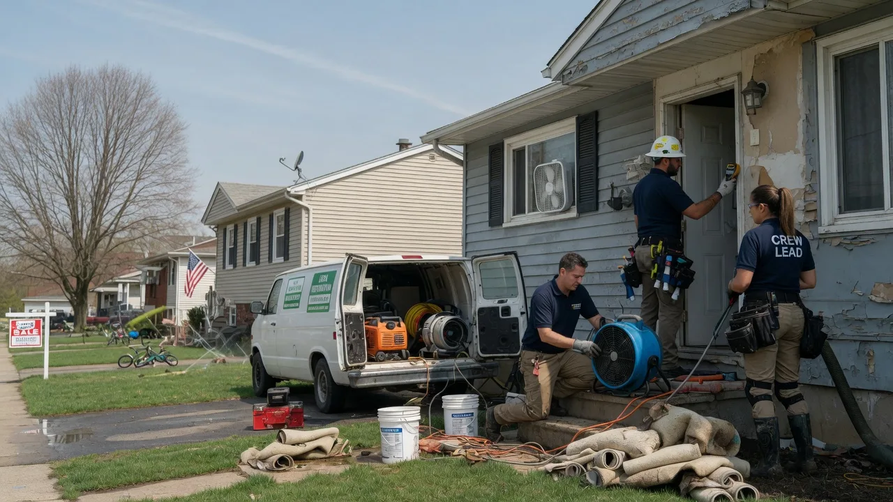Flood Cleanup in Bladensburg, OH near me