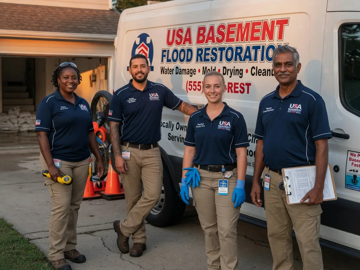 Basement Flood Cleanup company in Bladensburg, OH